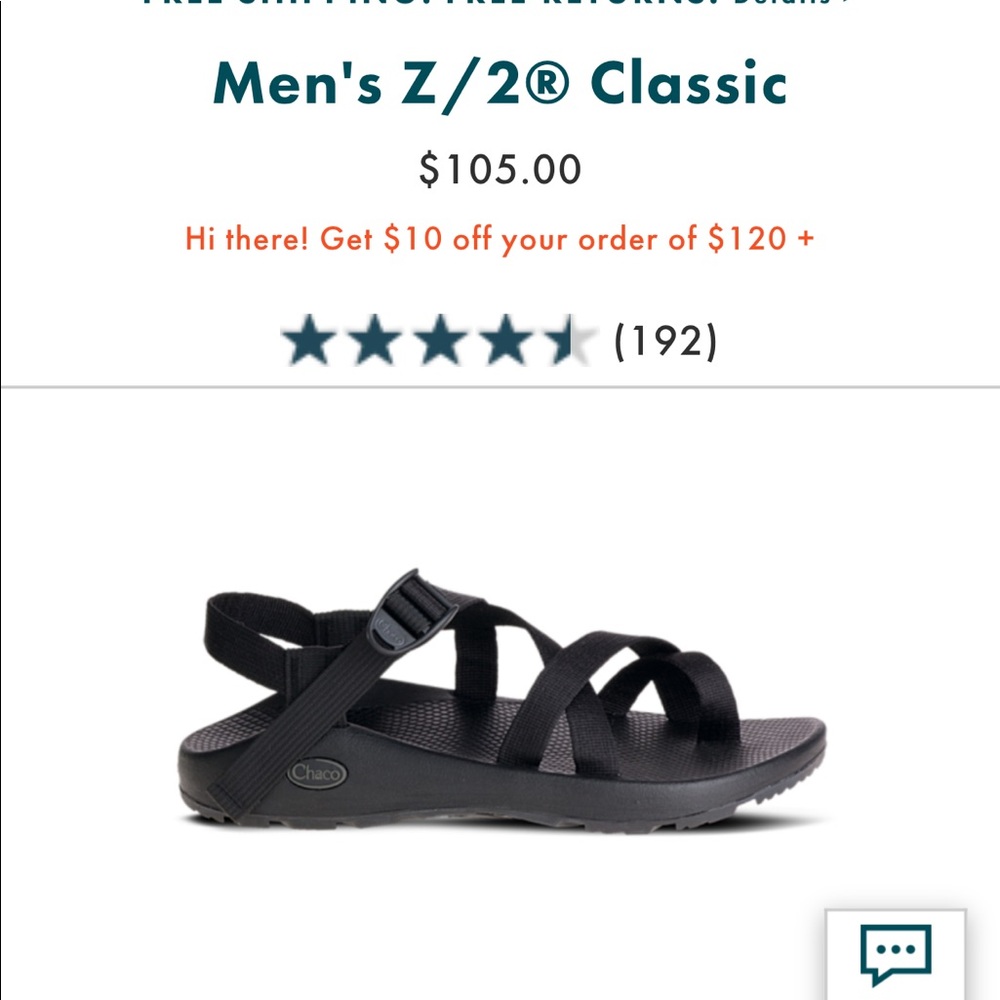 Mens chacos z2 classic